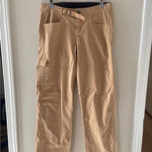 Prana Women’s Nylon Stretch Outdoor Hiking Pants Sz Small X 31